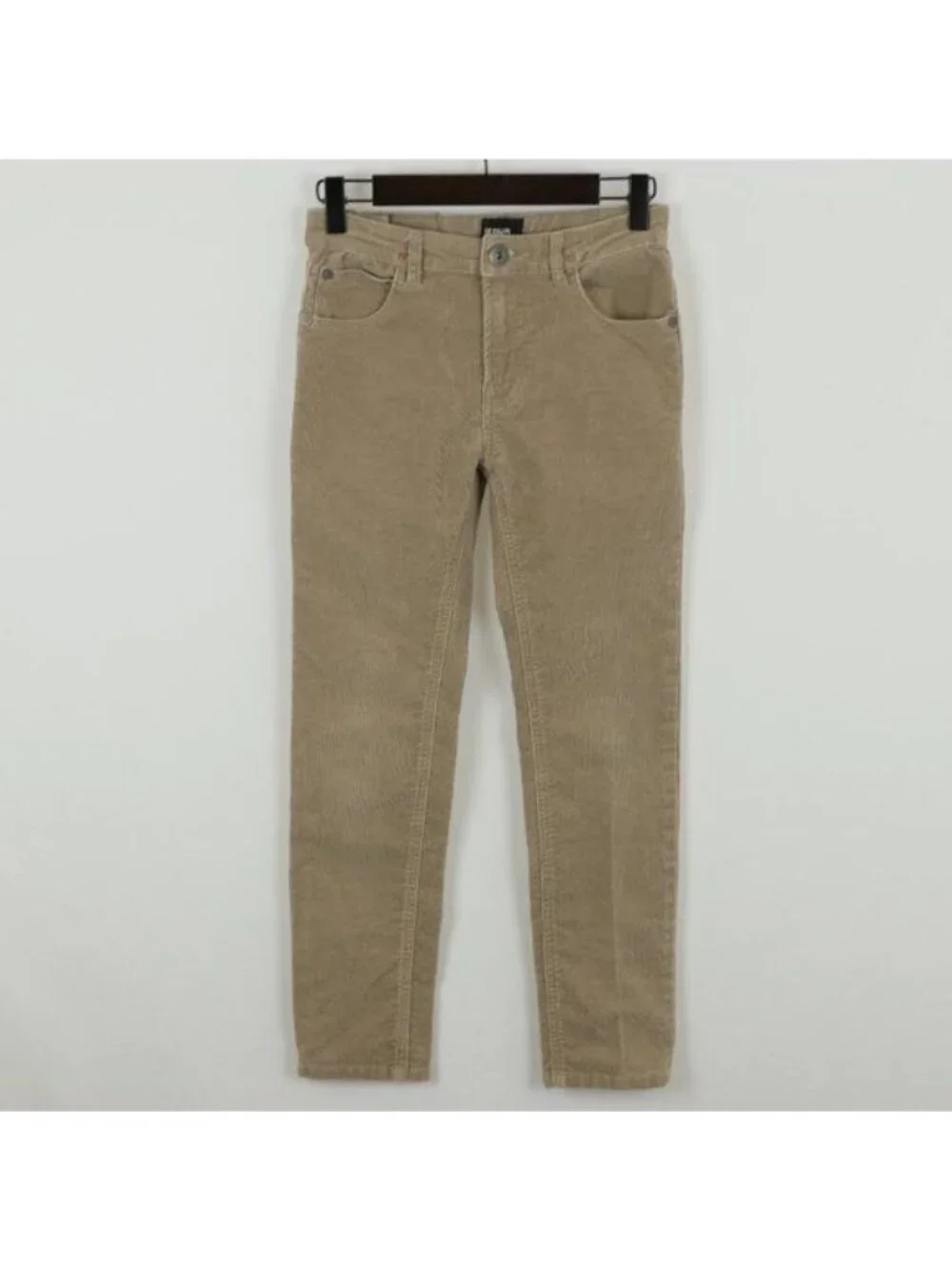 Hudson Jeans Girls Size 10 Tan Corduroy Adjustable Waist Skinny Pants